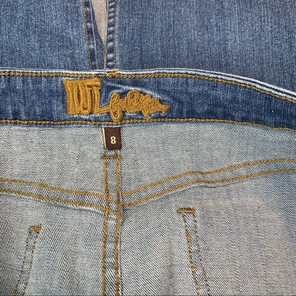 Kut from the Kloth Straight Pencil Jean Skirt Sz:8 - Picture 4 of 8